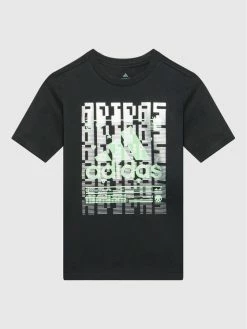 Best Pirce 🛒 Adidas T-shirts T-Shirt Gaming Graphic HL1622 Μαύρο Regular Fit 🔥