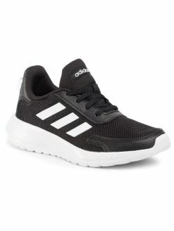 Best Pirce 😀 Adidas Παπούτσια για Χάντμπολ Παπούτσια Tensaur Run K EG4128 Μαύρο ⭐