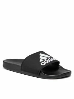 Νέος ❤️ Adidas Παντόφλες Adilatte Cf+ Logo CG3425 Μαύρο 🧨