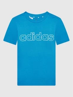 Πολύ καλή προσφορά 👏 Adidas T-shirts T-Shirt B Lin HD5970 Μπλε Regular Fit 🌟