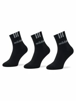 Flash Sale ⭐ Adidas Ψηλές Κάλτσες Σετ 3 ζευγάρια ψηλές κάλτσες Unisex IC1294 Μαύρο ✔️
