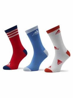 Ολοκαίνουργιο 🥰 Adidas Ψηλές Κάλτσες Σετ 3 ζευγάρια ψηλές κάλτσες Unisex H49616 Έγχρωμο 🛒