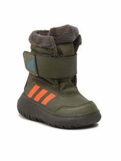 Flash Sale 👍 Adidas Μπότες Χιονιού Παπούτσια Winterplay I GZ6801 Πράσινο ⭐