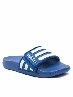 Best Pirce 😀 Adidas Παντόφλες & Σαγιονάρες Παντόφλες Adillette Comfort Adj K GZ5329 Μπλε 🧨