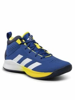 Συμφωνίες 🧨 Adidas Μποτίνια Παπούτσια Cross Em Up 5 K Wide GX4792 Σκούρο μπλε 🥰