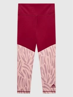 Flash Sale 🧨 Adidas Κολάν Optime Aeroready HD6305 Μπορντό Extra Slim Fit 🔥