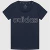 Η καλύτερη συμφωνία ❤️ Adidas T-shirts T-Shirt Essentials GS0186 Σκούρο μπλε Slim Fit ✔️