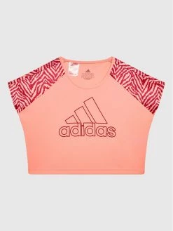 Καλύτερη πώληση 🎉 Adidas T-shirts T-Shirt Designed 2 Move Seasonal HC3048 Ροζ Regular Fit 👍