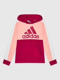 ΑΘΛΗΤΙΚΑ ΡΟΥΧΑ Εκπτώσεις 23 Νέος 😉 Adidas Μπλούζες Φόρμας Μπλούζα Colorblock Fleece HC5660 Μπορντό Regular Fit 🛒