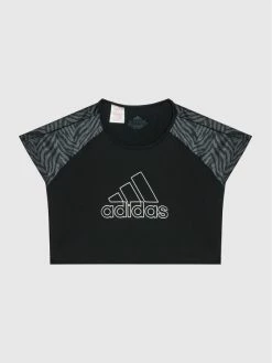 Πολύ καλή προσφορά ⌛ Adidas T-shirts T-Shirt 2 Move Seasonal GT1418 Μαύρο Slim Fit 🎉