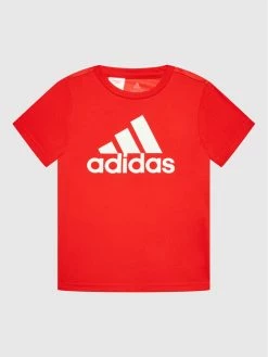 Καλύτερες κριτικές για 🛒 Adidas T-shirts T-Shirt Logo GN1477 Κόκκινο Regular Fit 👍