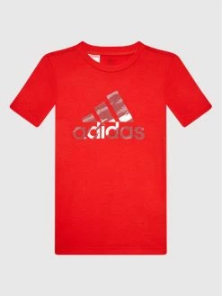 Αγορά 🌟 Adidas T-shirts T-Shirt Prime Tee HD078 Κόκκινο Regular Fit 🧨