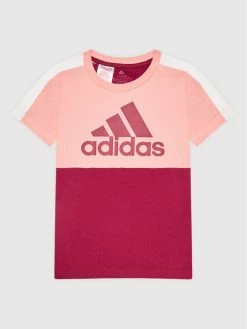 Αγορά 🧨 Adidas T-shirts T-Shirt B Cb Logo HC5663 Μπορντό Regular Fit 🤩