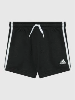 Best Pirce 🛒 Adidas Αθλητικά Σορτς Αθλητικό σορτς Essentials 3-Stripes GN4057 Μαύρο Slim Fit ✔️