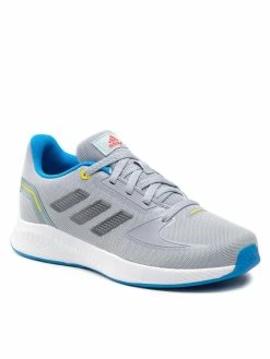 Προώθηση 🥰 Adidas Κλειστά Παπούτσια Παπούτσια Runfalcon 2.0 K HR1409 Γκρι ✔️