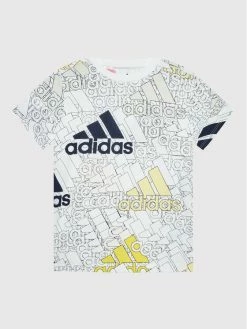 Εξοδος 🎉 Adidas T-shirts T-Shirt Branlove HG6835 Λευκό Regular Fit 💯