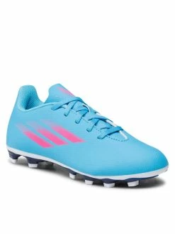 Το φθηνότερο ✨ Adidas Ποδοσφαιρικά Παπούτσια με Τάπες για Στέρεο Γήπεδο Παπούτσια X Speedflow.4 FxG J Skyrus GW7520 Μπλε ❤️