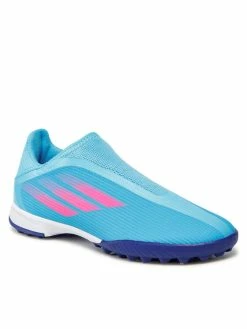 Προώθηση 💯 Adidas Ποδοσφαιρικά Παπούτσια με Σχάρα Παπούτσια X Speedflow.3 Ll Tf J GW7501 Μπλε 😍